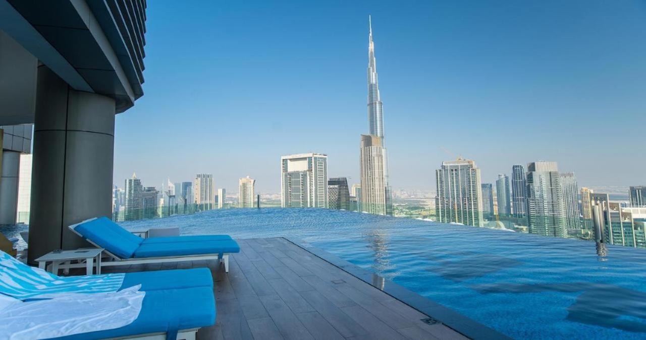 Luxury Apartment Burj Khalifa & City View Dubai Dış mekan fotoğraf