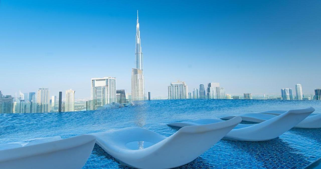 Luxury Apartment Burj Khalifa & City View Dubai Dış mekan fotoğraf
